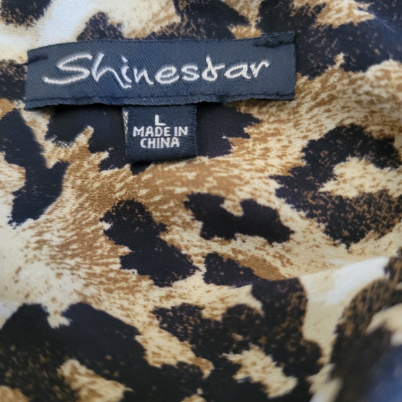 Shinestar Leopard Print Camisole Top - Picture 3 of 3